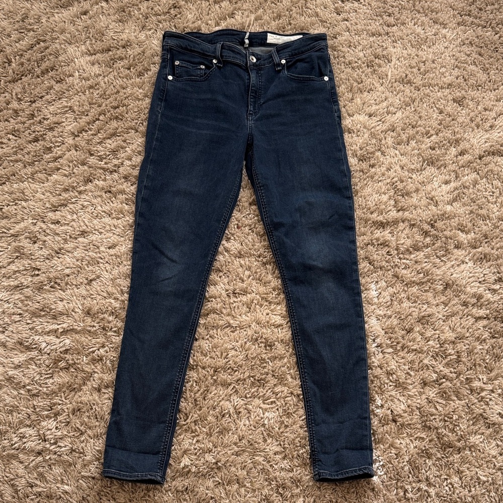 Rag & Bone Dark Indigo Skinny Jeans